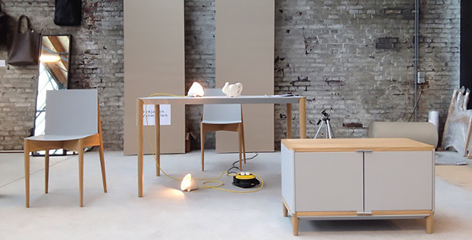 Серия мебели MAGfurniture пока насчитывает только несколько предметов: стол, стул и шкаф