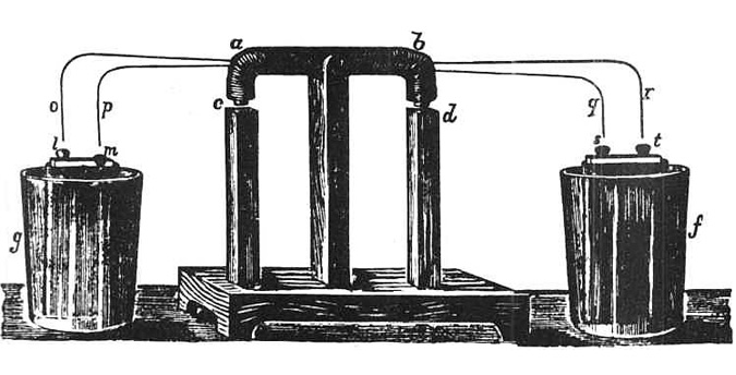 Первый электромотор был создан Генри в 1831 году
