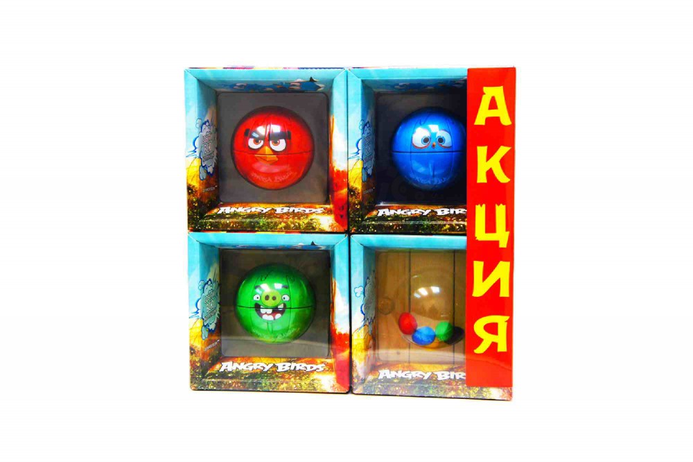 Набор магнитных пазлов Крашики Angry Birds Blue в Иваново