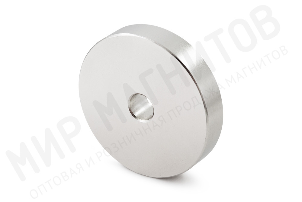 Неодимовый магнит кольцо 50x9x10 мм, N50M в Уфе
