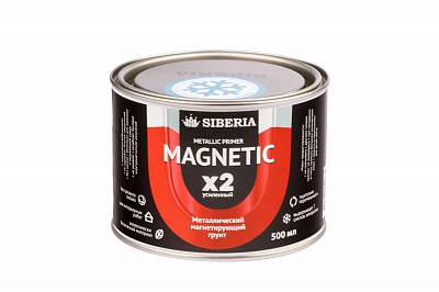 Магнитная краска TIKKURILA MAGNETIC, 0,5 литра, на 1 м², темно