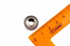 Неодимовый магнит диск 17х3 мм с зенковкой 4.5/9.46 мм, N35