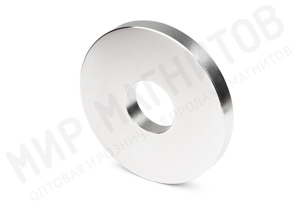 Неодимовый магнит кольцо 120х40х14 мм, N45M в Саратове