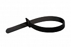 Многоразовый нейлоновый хомут-липучка Forceberg Home&DIY 230х13 для стяжки и подвязки, черный, 10 шт