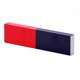 Универсальные красно-синие магниты для домашних и школьных опытов.