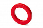 Неодимовый магнит кольцо 15х10х2 мм, красный