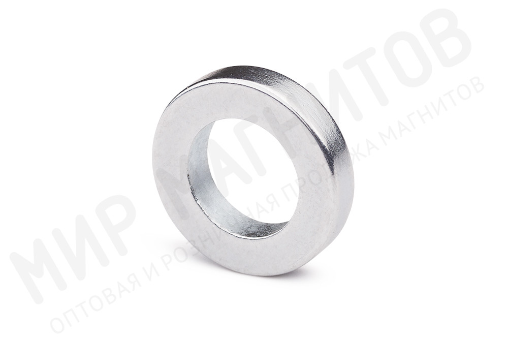 Неодимовый магнит кольцо 9.5х5,5х2 мм, цинк в Тольятти