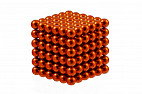 Forceberg Cube - куб из магнитных шариков 6 мм, оранжевый, 216 элементов