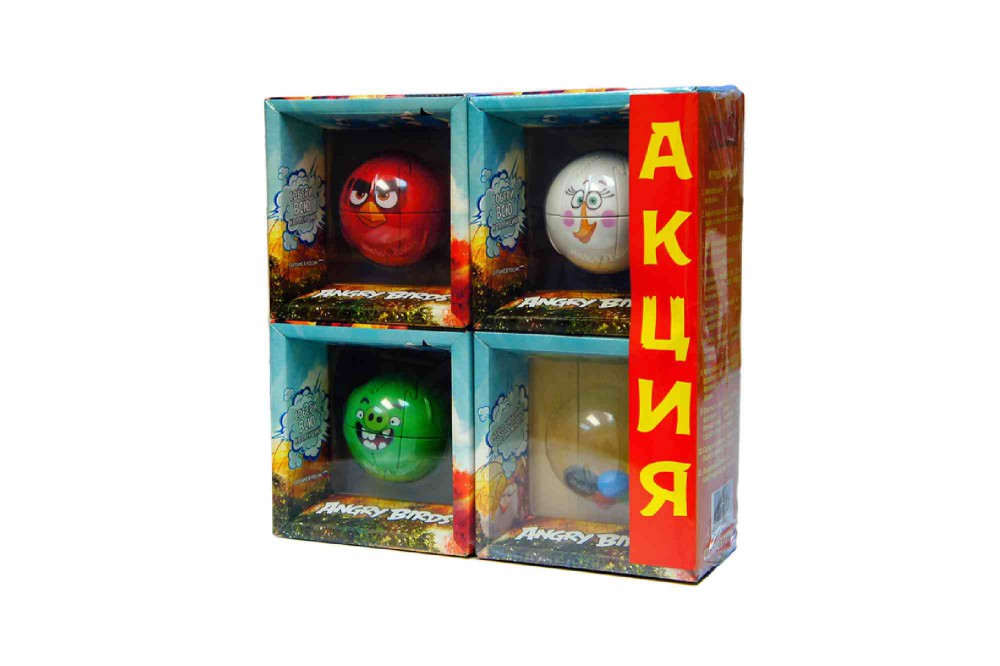 Набор магнитных пазлов Крашики Angry Birds White в Екатеринбурге