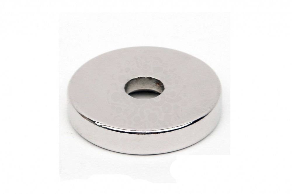Неодимовый магнит кольцо 25х5х10 мм, N40UH в Перми