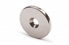 Неодимовый магнит диск 25х3 мм с зенковкой 4/8 мм
