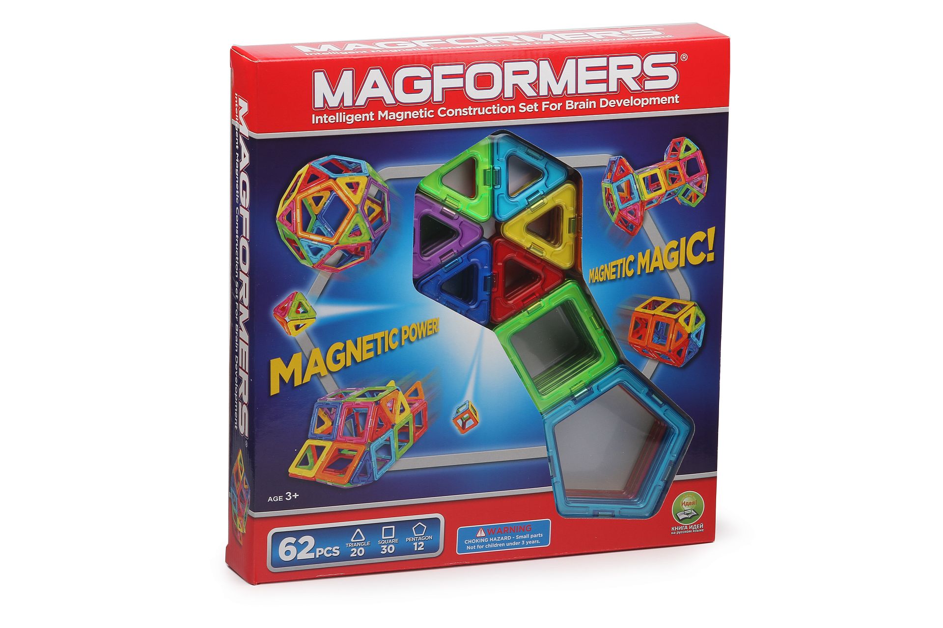 Конструктор Magformers 62 элемента в Петрозаводске