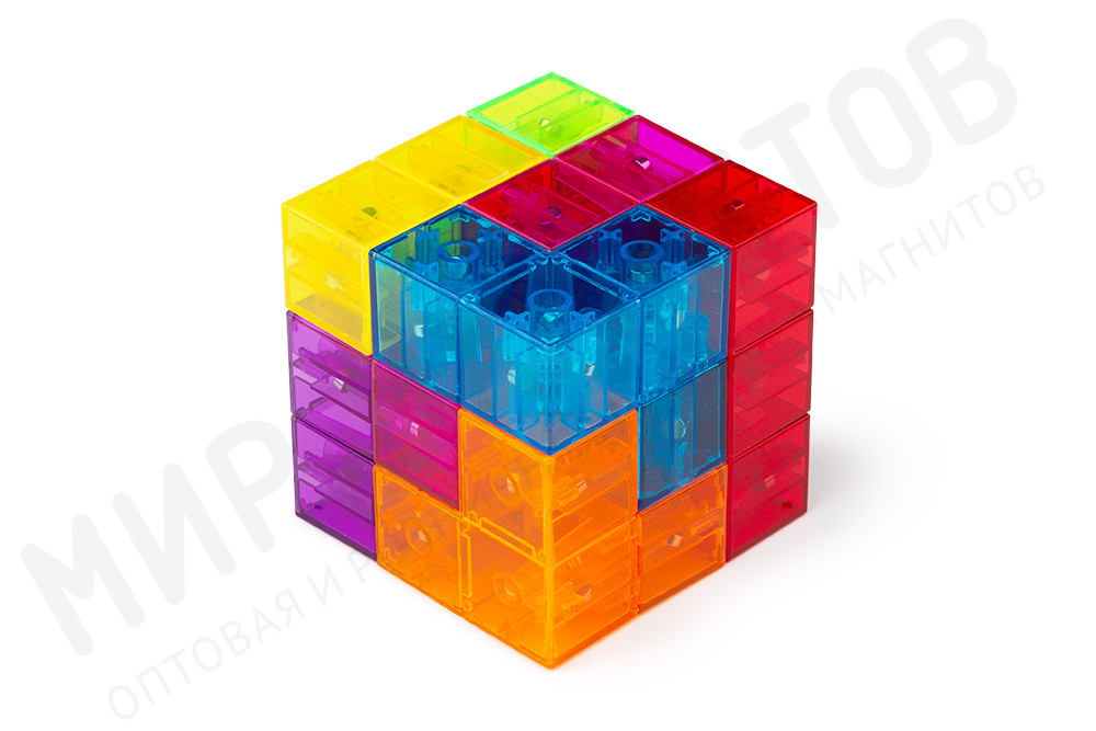 Магнитный 3D куб ASMR Magnet Cube Forceberg "Прозрачный" в Москве