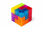 Магнитный 3D куб ASMR Magnet Cube Forceberg "Прозрачный"