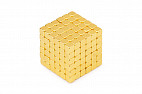 Forceberg TetraCube - куб из магнитных кубиков 4 мм, золотой, 216 элементов