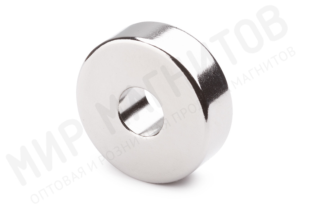 Неодимовый магнит кольцо 30х10х10 мм, диаметральное в Омске