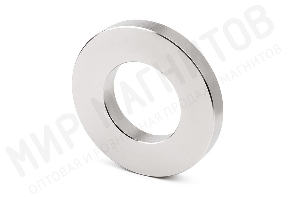 Неодимовый магнит кольцо 60х32х8 мм, N52,радиальное в Омске