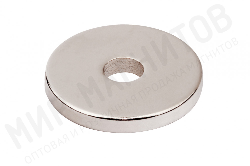 Неодимовый магнит кольцо 40х10х6 мм диаметральное в Перми