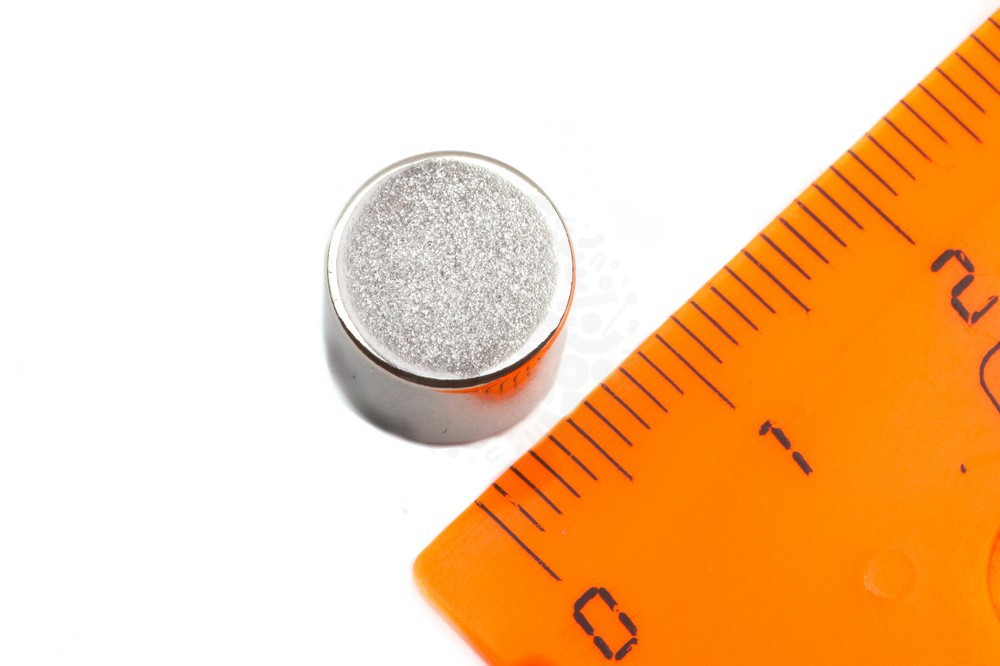 Неодимовый магнит диск 10х8,3 мм, N35 в Саратове