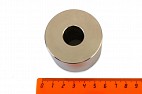 Неодимовый магнит кольцо 50х18х40 мм, диаметральное