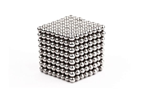 Forceberg Cube - конструктор-головоломка из магнитных шариков 2,5 мм, стальной, 512 элементов в Тамбове