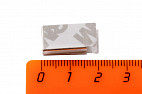 Неодимовый магнит прямоугольник 16х10х3 мм с двухсторонним клеевым слоем
