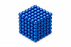 Forceberg Cube - куб из магнитных шариков 5 мм, синий, 216 элементов