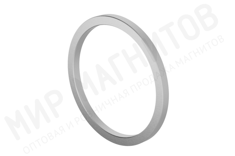 Неодимовый магнит кольцо 72x62x10 мм, диаметральное в Омске