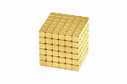 Forceberg TetraCube - куб из магнитных кубиков 5 мм, золотой, 216 элементов