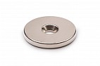 Неодимовый магнит диск 25х3 мм с зенковкой 4.5/7.5 мм