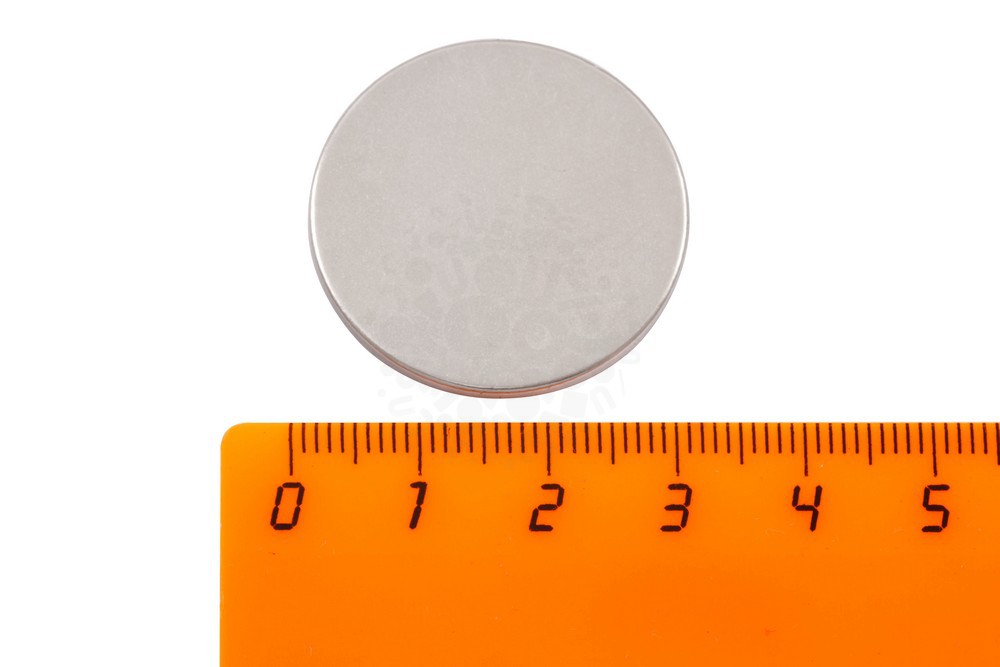 Неодимовый магнит диск 30х2 мм в Рязани