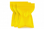 Упаковочные цветные зип пакеты Forceberg HOME & DIY с замком zip-lock 6х7 см, желтый, 50 шт