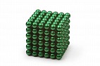 Forceberg Cube - куб из магнитных шариков 5 мм, зеленый, 216 элементов