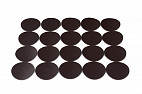 Усиленные магнитные виниловые наклейки Forceberg диск 50х1,5 мм, 20 шт
