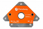 Усиленный магнитный уголок для сварки и монтажа конструкций для 3 углов Forceberg, усилие до 75 кг