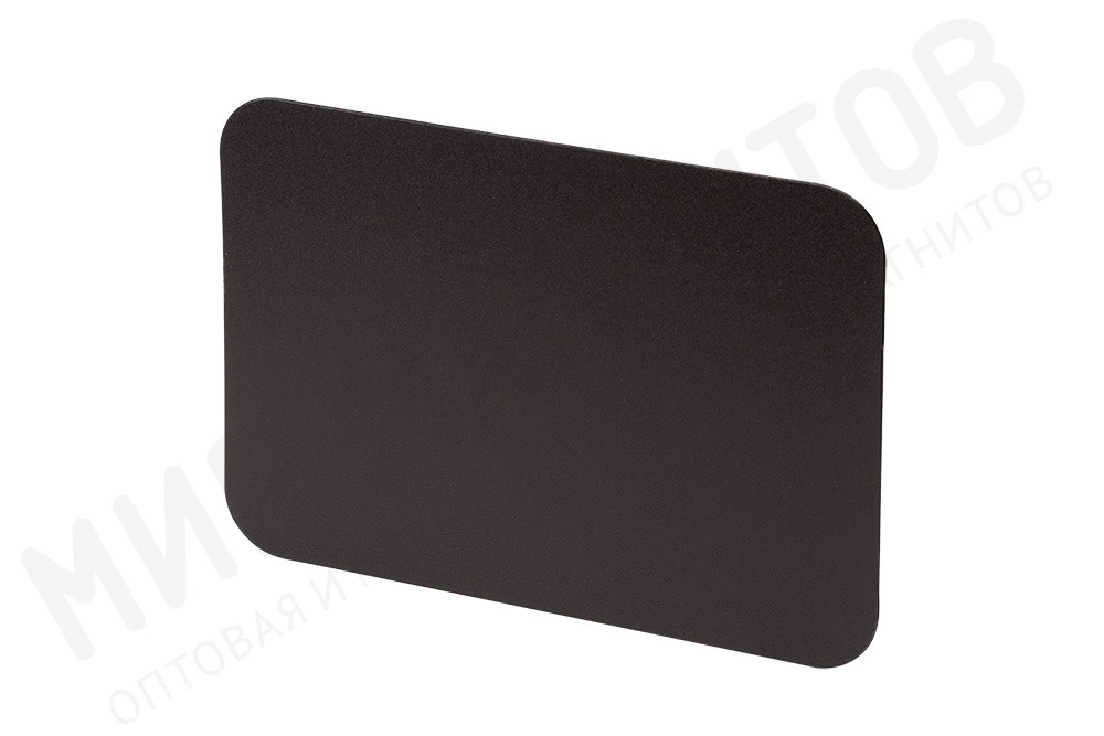 Черная меловая табличка для ценника А7 74х105 мм с круглыми краями в Иваново