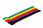 Многоразовые нейлоновые цветные хомуты-липучки Forceberg Home&DIY 150х12 для стяжки и подвязки, 5 шт