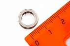 Неодимовый магнит кольцо 12х8х3 мм, N35