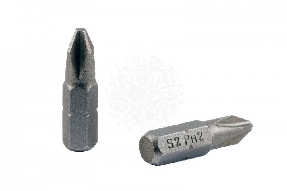 Набор бит для ударного шуруповерта PH2, 25 мм, 15 шт в Симферополе
