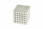 Forceberg TetraCube - куб из магнитных кубиков 5 мм, жемчужный, 216 элементов