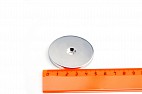 Неодимовый магнит диск 50х5 мм с зенковкой 5/10 мм