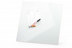 Стеклянная магнитно-маркерная доска Askell 450х450 мм, белая