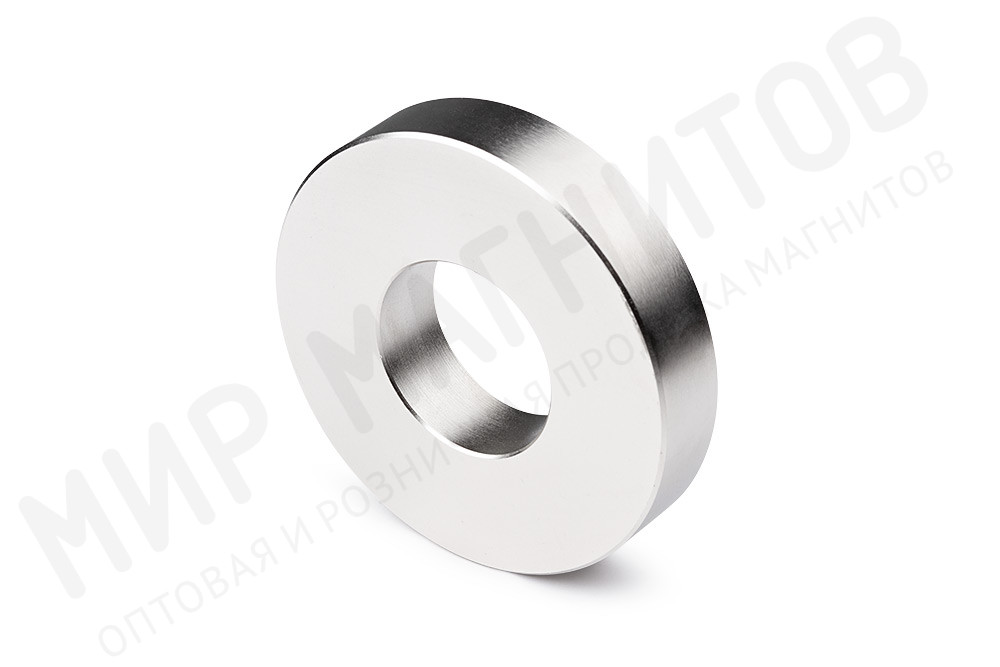 Неодимовый магнит кольцо  80x35x16 мм, N52H в Перми